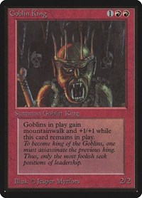 Goblin King, Beta Edition