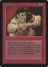 Gray Ogre, Beta Edition