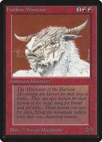 Hurloon Minotaur, Beta Edition