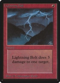 Lightning Bolt, Beta Edition
