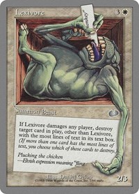 Lexivore, Unglued