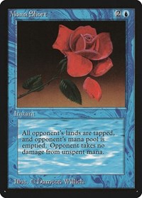 Mana Short, Beta Edition