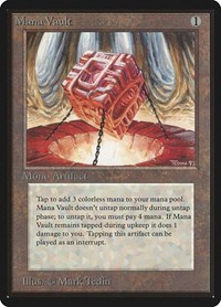Mana Vault, Beta Edition