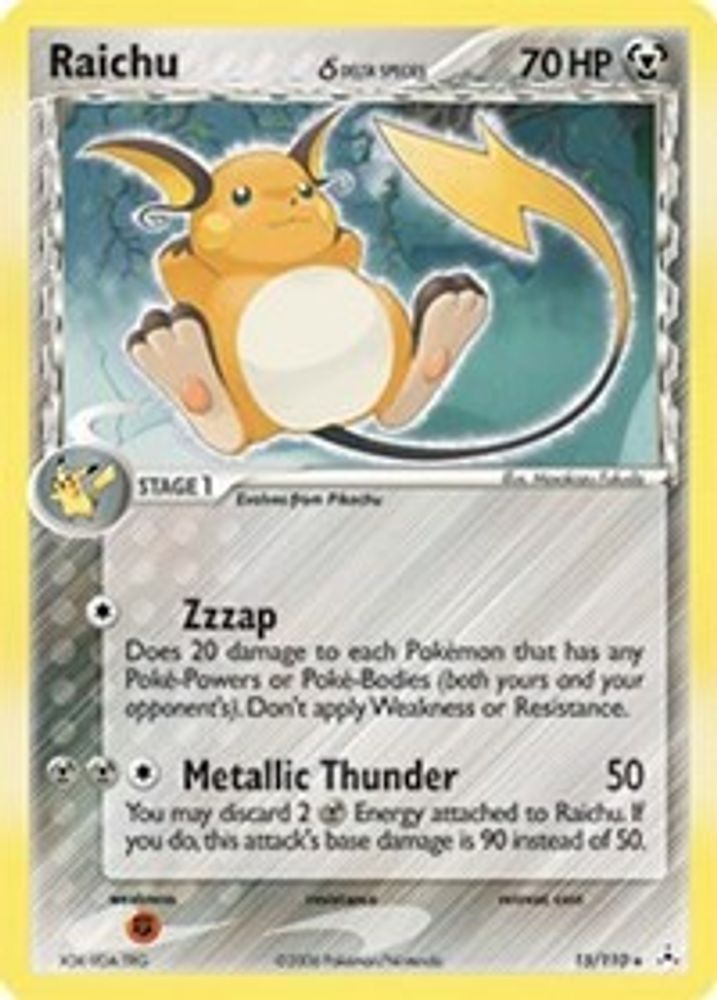 Raichu (Delta Species)