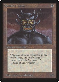Obsianus Golem, Beta Edition