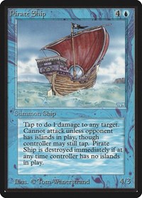 Pirate Ship, Beta Edition