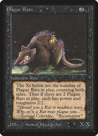 Plague Rats, Beta Edition