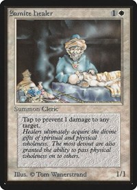 Samite Healer, Beta Edition
