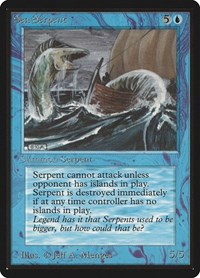 Sea Serpent, Beta Edition