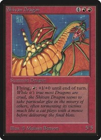 Shivan Dragon, Beta Edition