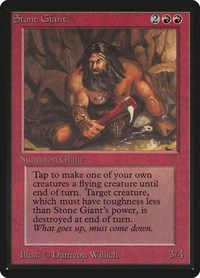 Stone Giant, Beta Edition