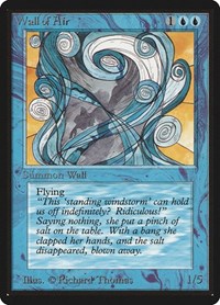 Wall of Air, Beta Edition