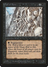 Wall of Bone, Beta Edition