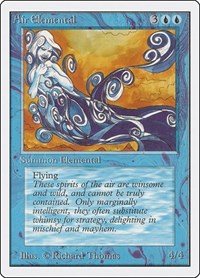 Air Elemental, Unlimited Edition