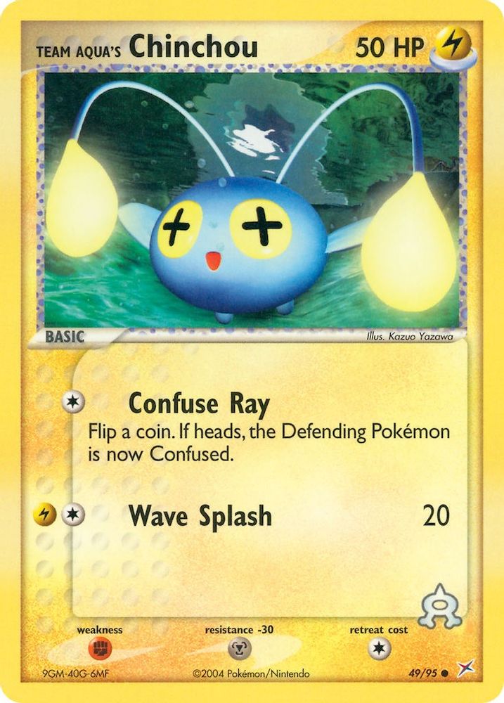 Team Aqua's Chinchou