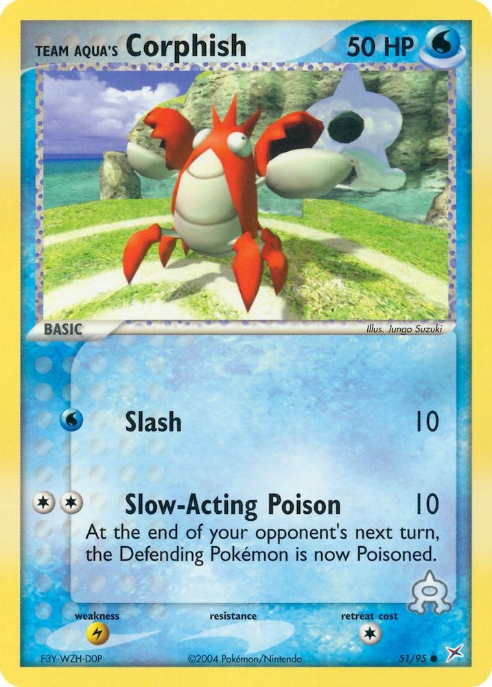 Team Aqua's Corphish