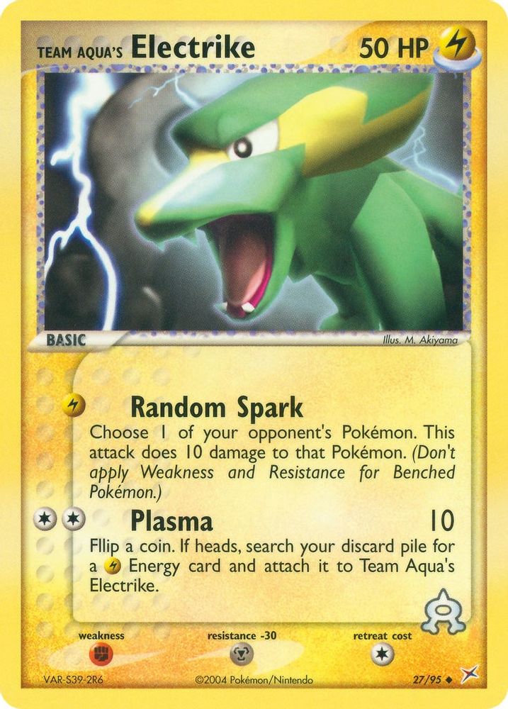 Team Aqua's Electrike