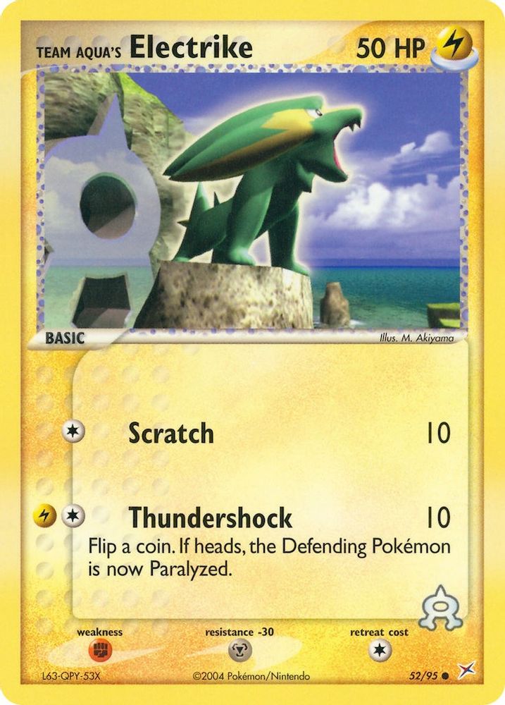 Team Aqua's Electrike