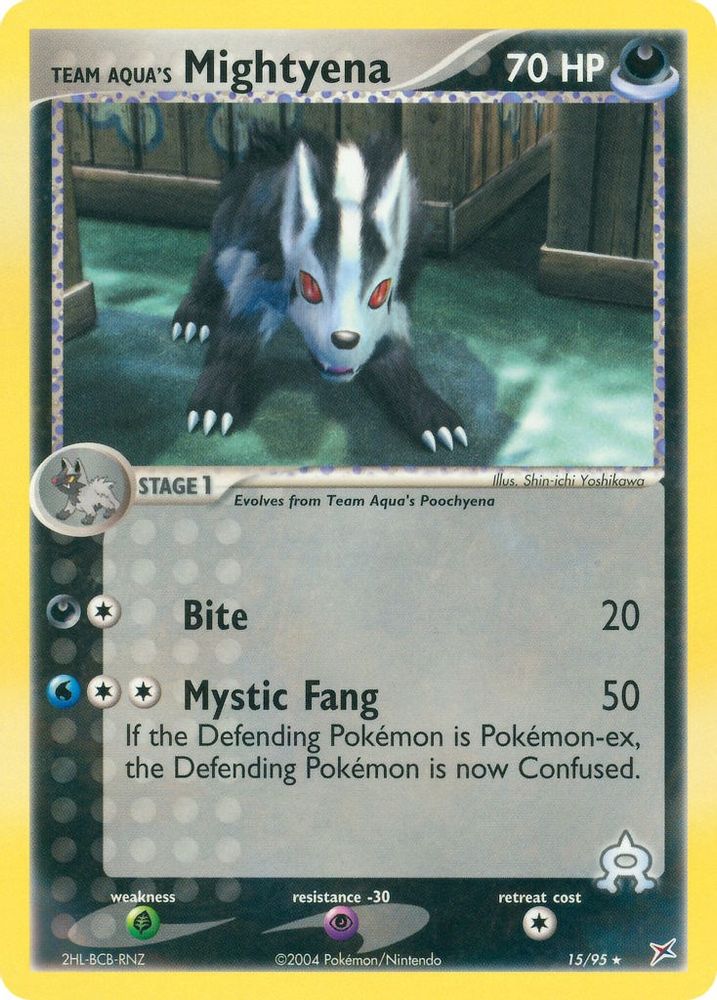 Team Aqua's Mightyena