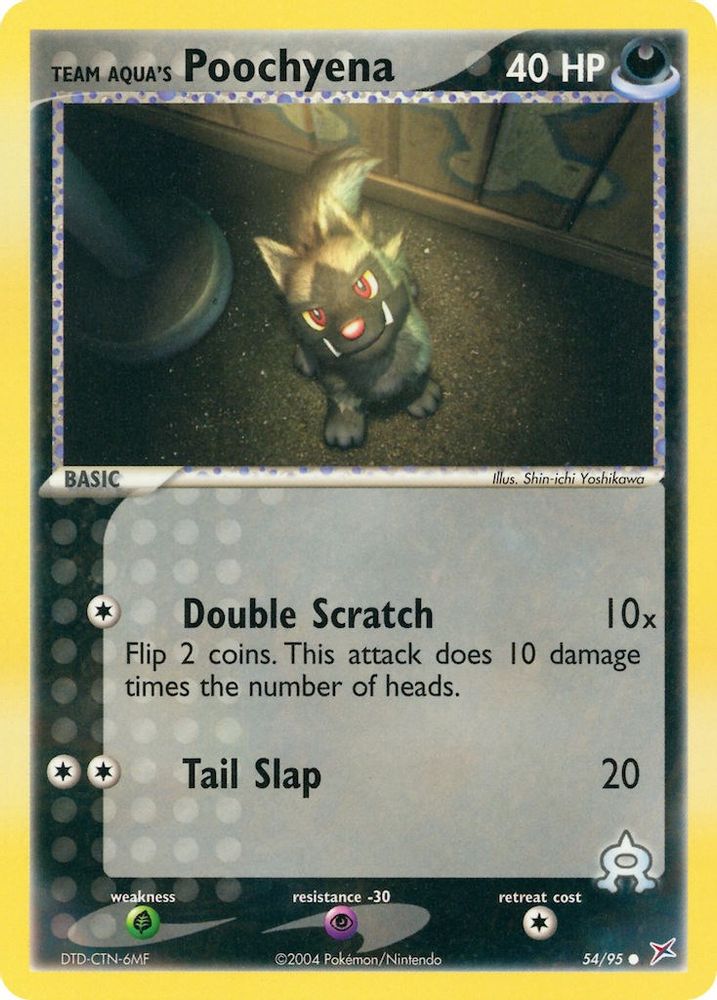 Team Aqua's Poochyena