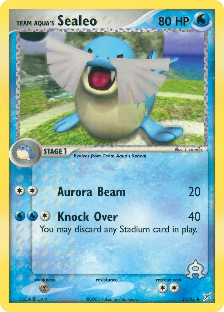 Team Aqua's Sealeo