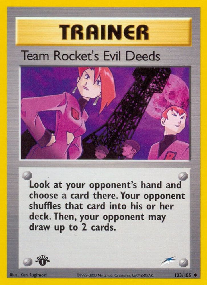 Team Rocket's Evil Deeds