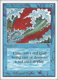 Blue Elemental Blast, Unlimited Edition