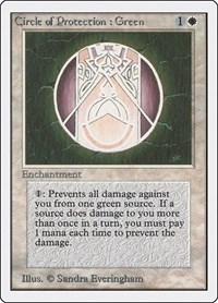 Circle of Protection: Green, Unlimited Edition