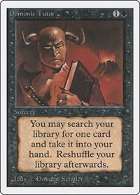 Demonic Tutor, Unlimited Edition