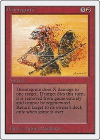 Disintegrate, Unlimited Edition