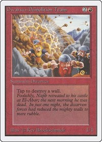 Dwarven Demolition Team, Unlimited Edition
