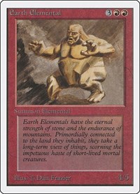 Earth Elemental, Unlimited Edition
