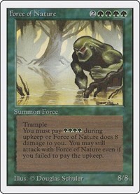 Force of Nature, Unlimited Edition
