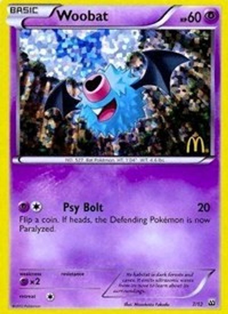 Woobat - 7/12