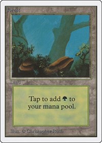 Forest (A), Unlimited Edition