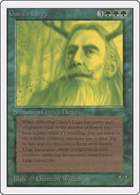Gaea's Liege, Unlimited Edition