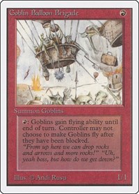 Goblin Balloon Brigade, Unlimited Edition