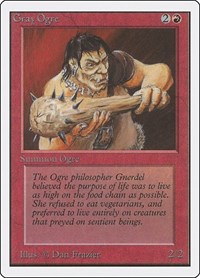 Gray Ogre, Unlimited Edition