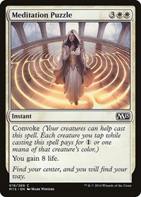 Meditation Puzzle, Magic 2015 (M15)