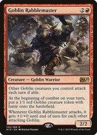 Goblin Rabblemaster, Magic 2015 (M15)