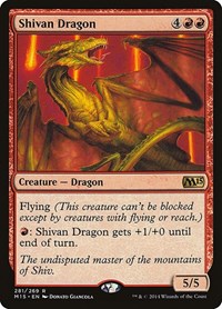 Shivan Dragon, Magic 2015 (M15)