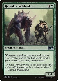 Garruk's Packleader, Magic 2015 (M15)