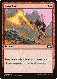 Lava Axe, Magic 2015 (M15)