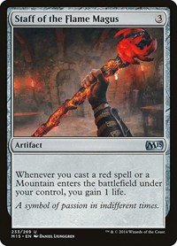 Staff of the Flame Magus, Magic 2015 (M15)