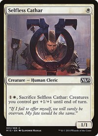 Selfless Cathar, Magic 2015 (M15)