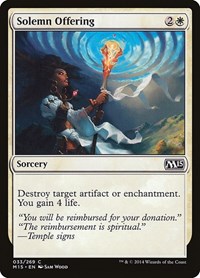 Solemn Offering, Magic 2015 (M15)