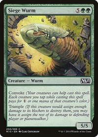 Siege Wurm, Magic 2015 (M15)