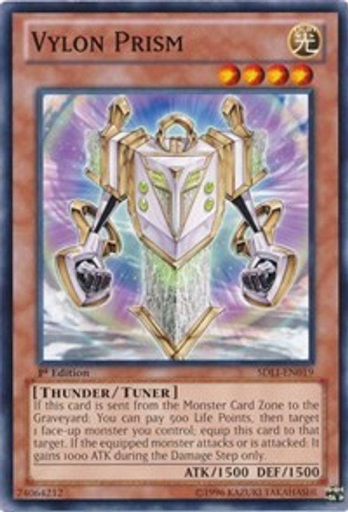 Vylon Prism, 1st-edition, front