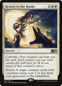Return to the Ranks, Magic 2015 (M15)
