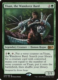 Yisan, the Wanderer Bard, Magic 2015 (M15)